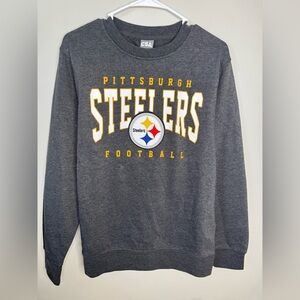 NWT CSA Pittsburgh Steelers Gray Sweater